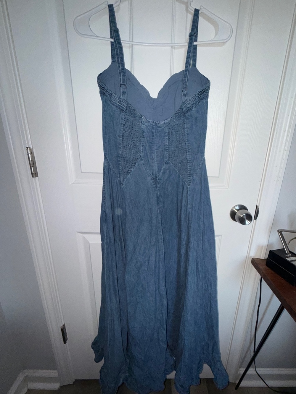 Free People Another Season Denim Midi Dress - Picture 6 of 9